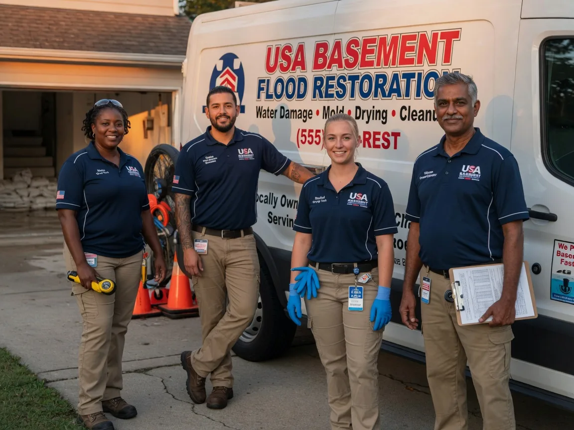Basement Flood Cleanup company in Cut Off, LA